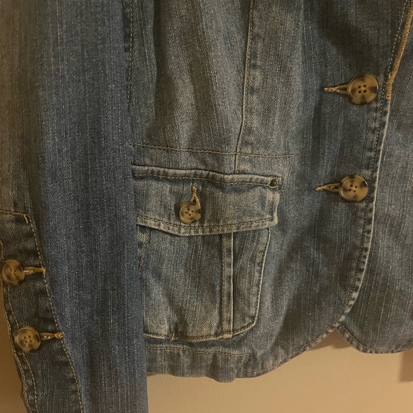 Madison Blue Denim Jean‎ Jacket - Picture 3 of 5